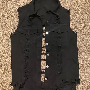 Denim vest